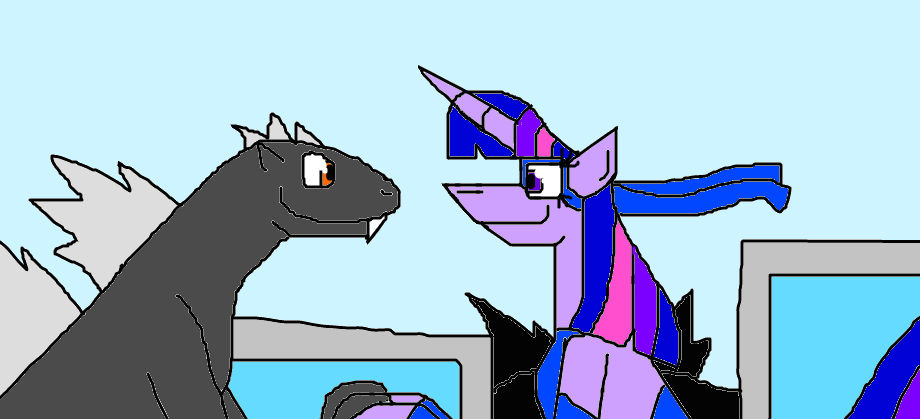We Did It Together, Godzilla! by Devon13168 on DeviantArt