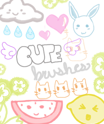 Cute Brushes.