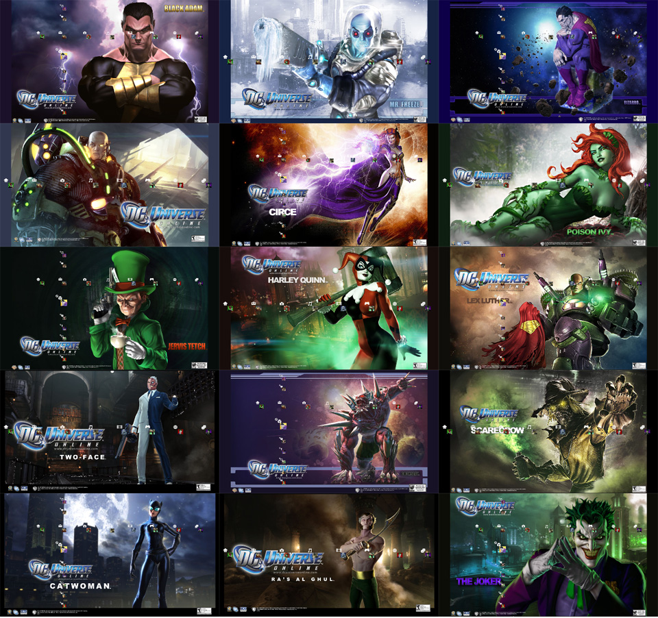 DCUO Villains PS3 Theme by Oxhine
