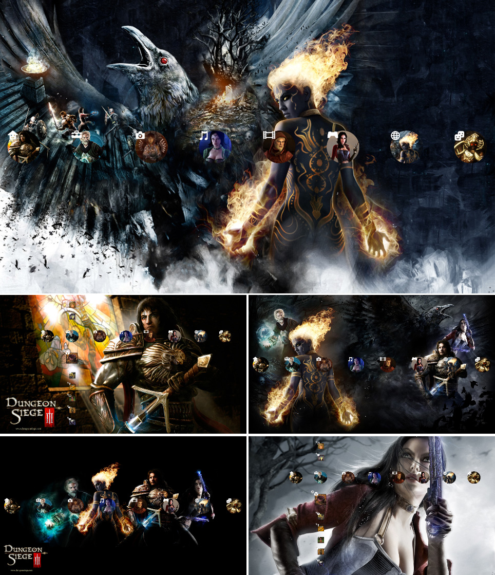 Dungeon Siege III PS3 Theme