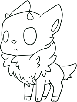 Fluffy deer bases~ F2U by fandopts on DeviantArt