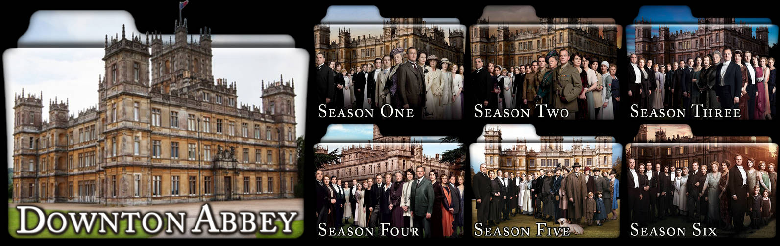 Downton Abbey TV Show Folders in PNG and ICO by vikkipoe24 on DeviantArt