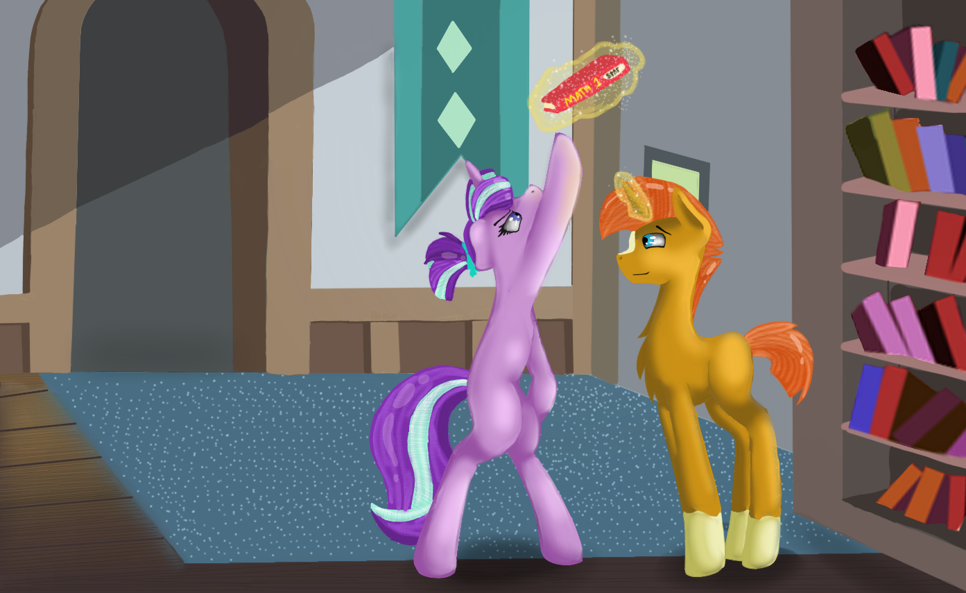 Sunburst and Starlight by SpicyBrownieMix on DeviantArt