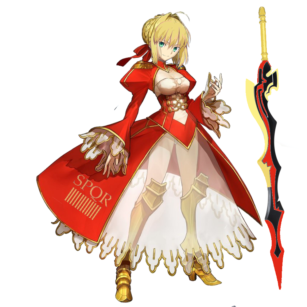 Red Saber (Nero Claudius) Heroes Of Olympus V.1 by MisakaLovesYou on ...