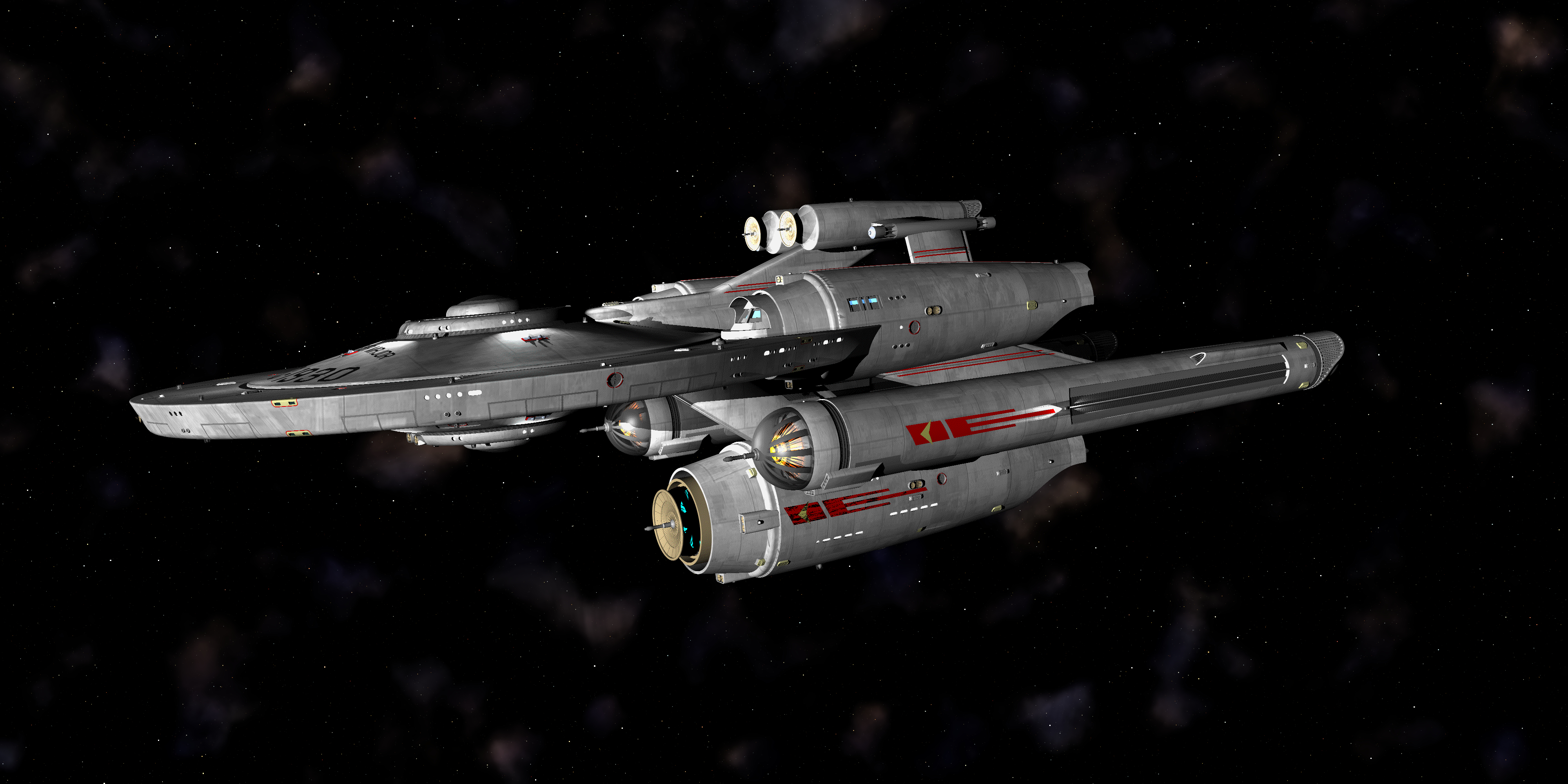 Ursa Major class - 3DS and DWG meshes by NewDivide1701 on DeviantArt