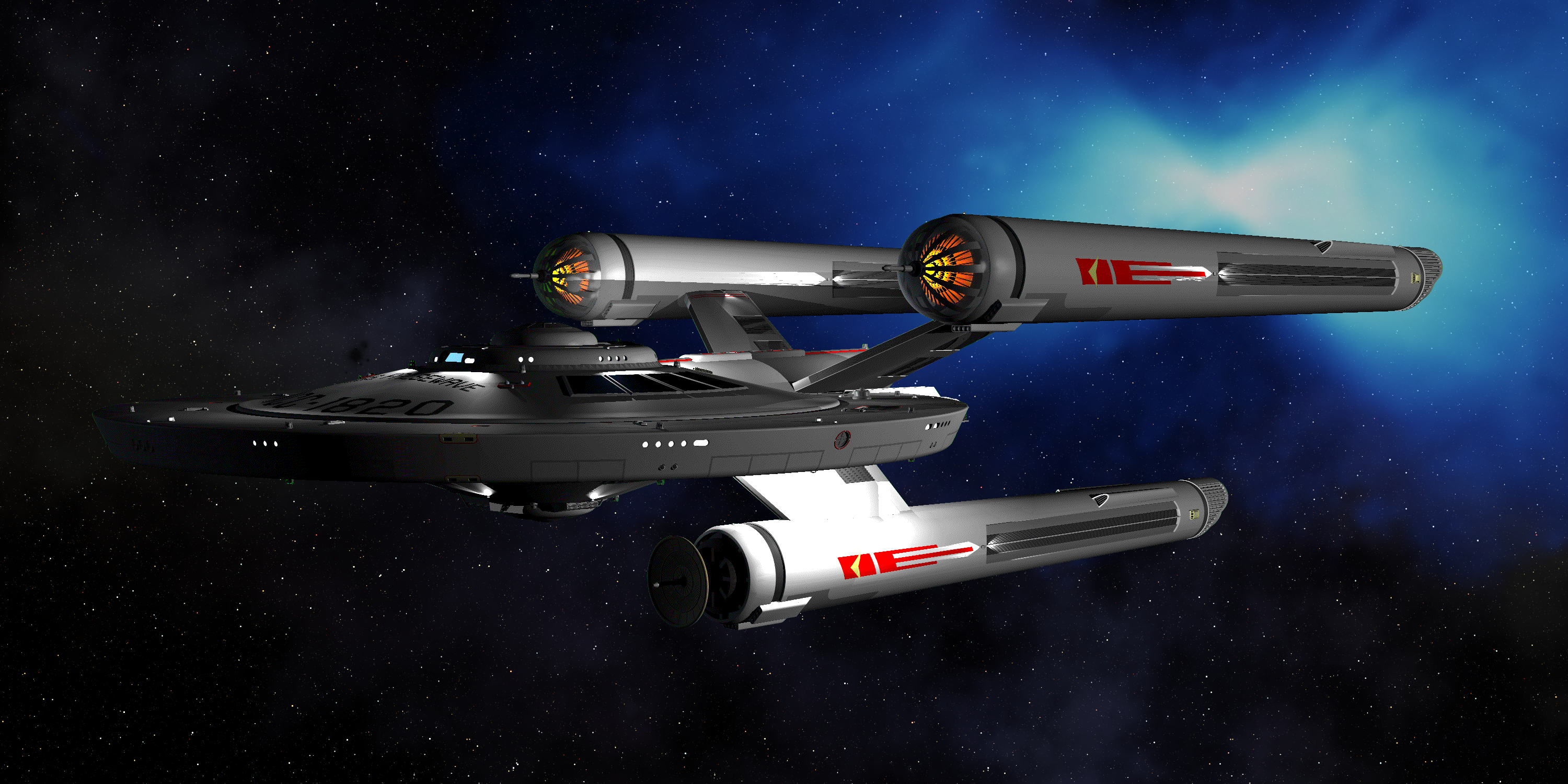 USS Falsewave -- DWG, 3DS, OBJ by NewDivide1701 on DeviantArt