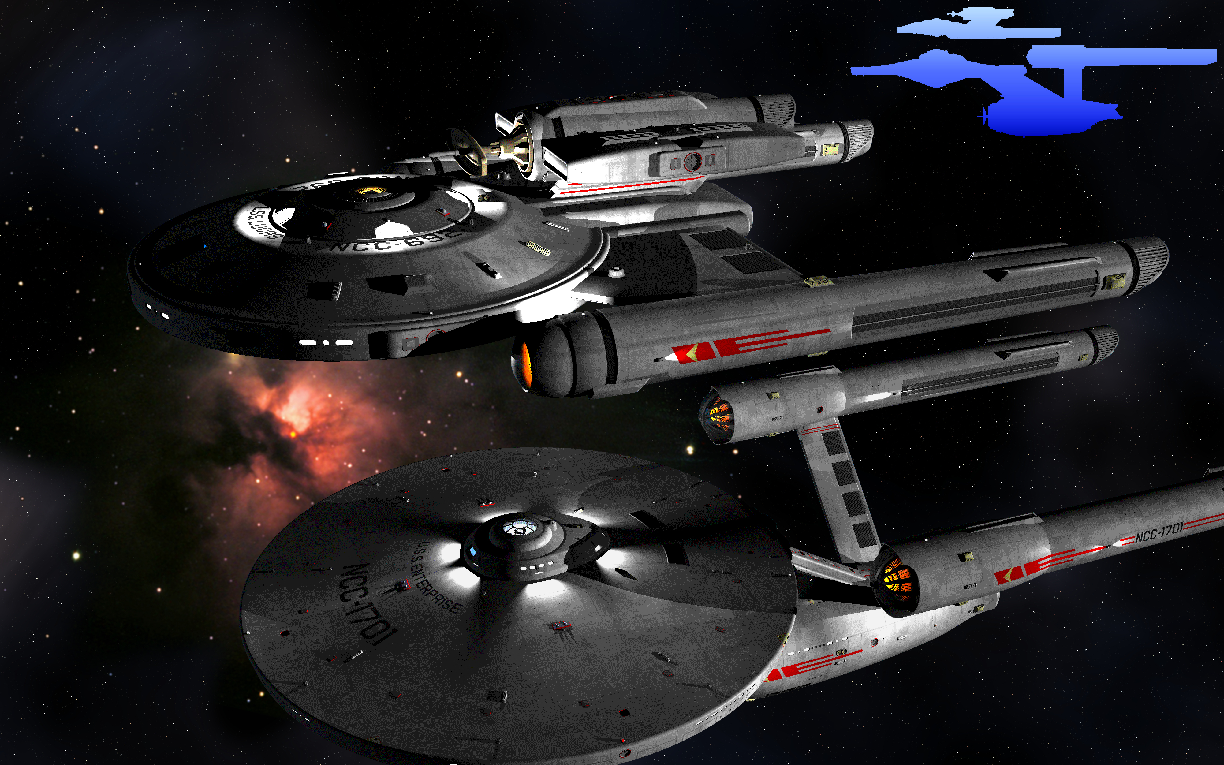 Not Captain Pike's old J-class starship - Meshes by NewDivide1701 on ...