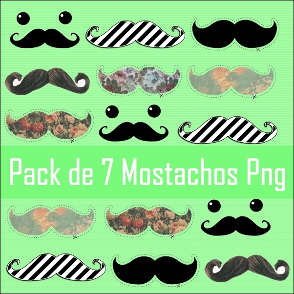 Pack de Mostachos Png by MartiSmiler on DeviantArt