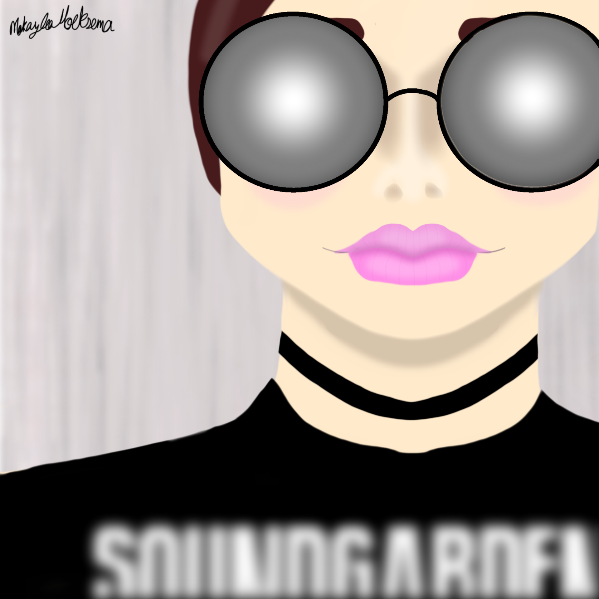 Self portrait 1/2 by Mae-Hoek on DeviantArt
