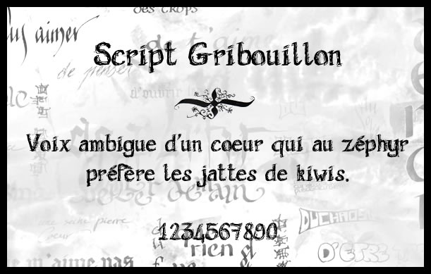 Script Gribouillon