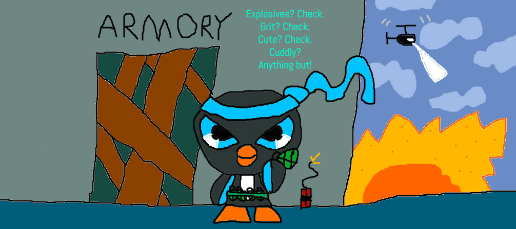 Zulu Penguin (Bloody Bunny OC) by illcitvirus115 on DeviantArt