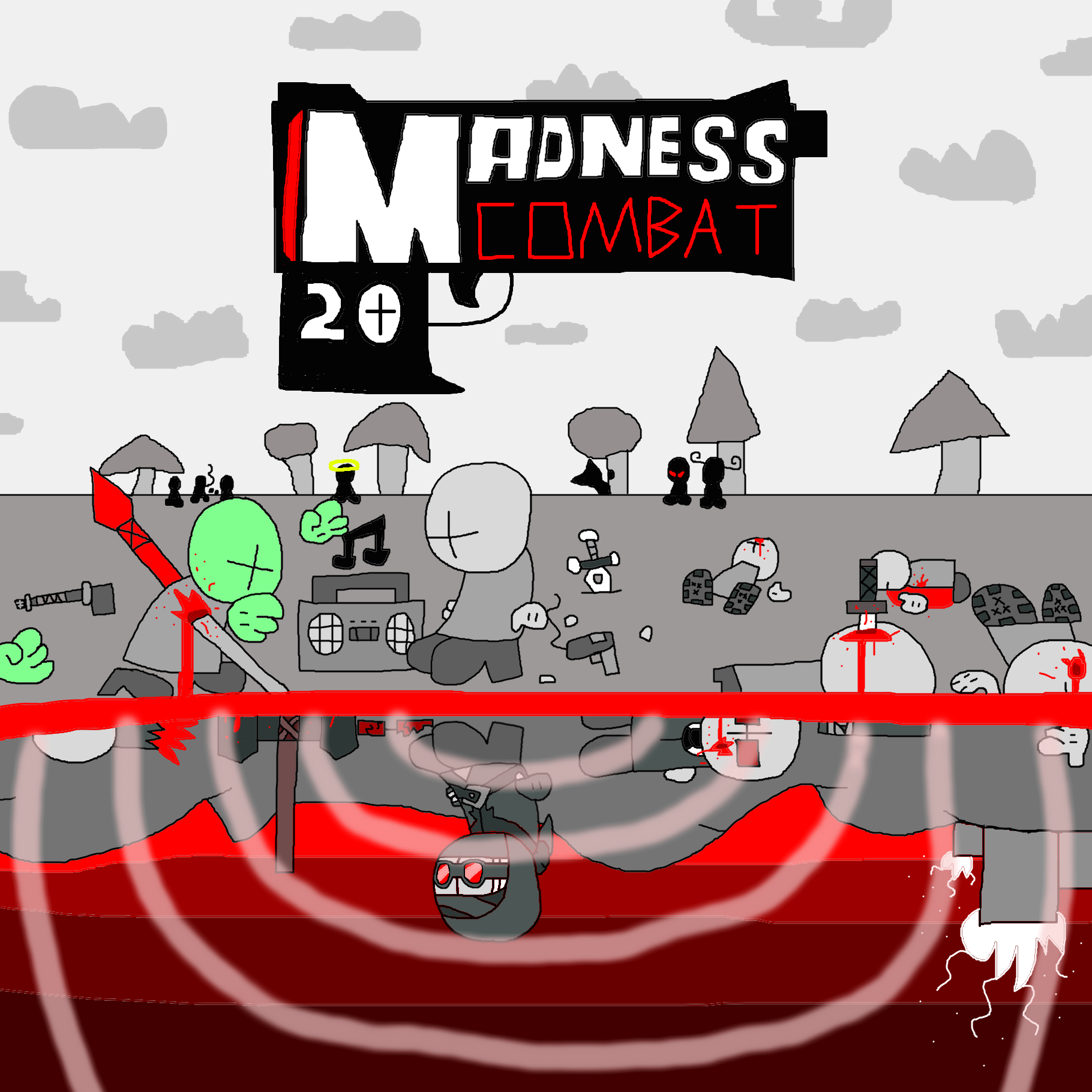 Madness Combat - So I was animating Incident:111a, and very suddenly got  hit with a powerful sense of Deja-vu.