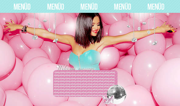 Selena Gomez Hit the Lights Psd header