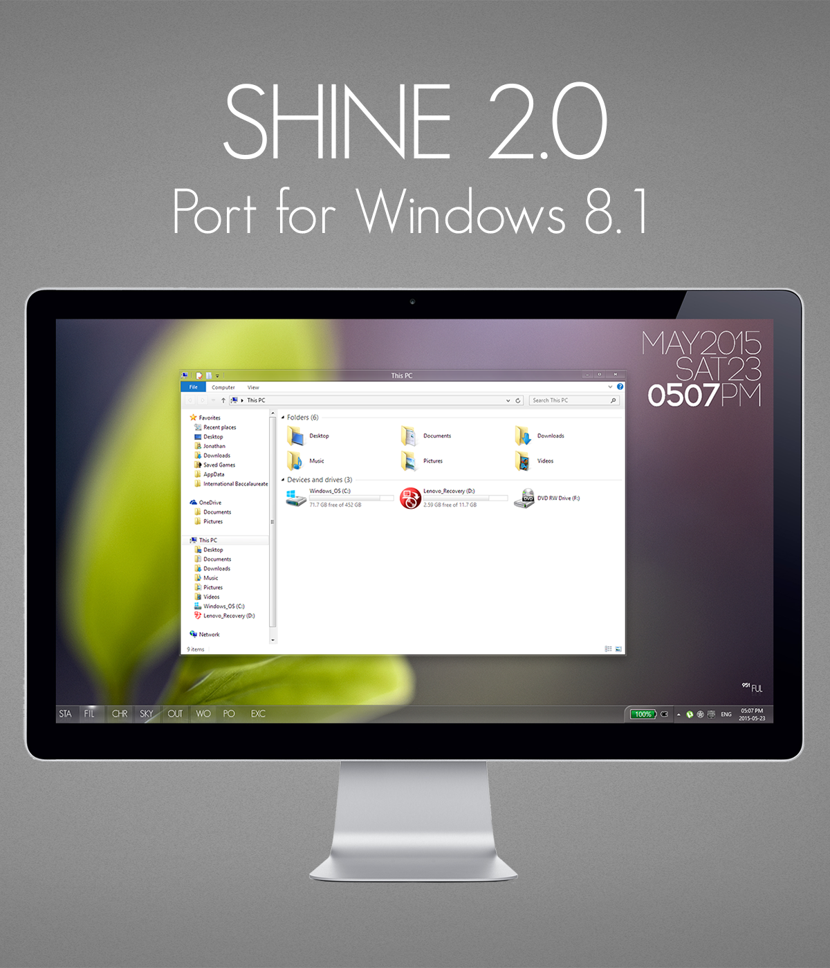 Shine 2.0 for Windows 8.1