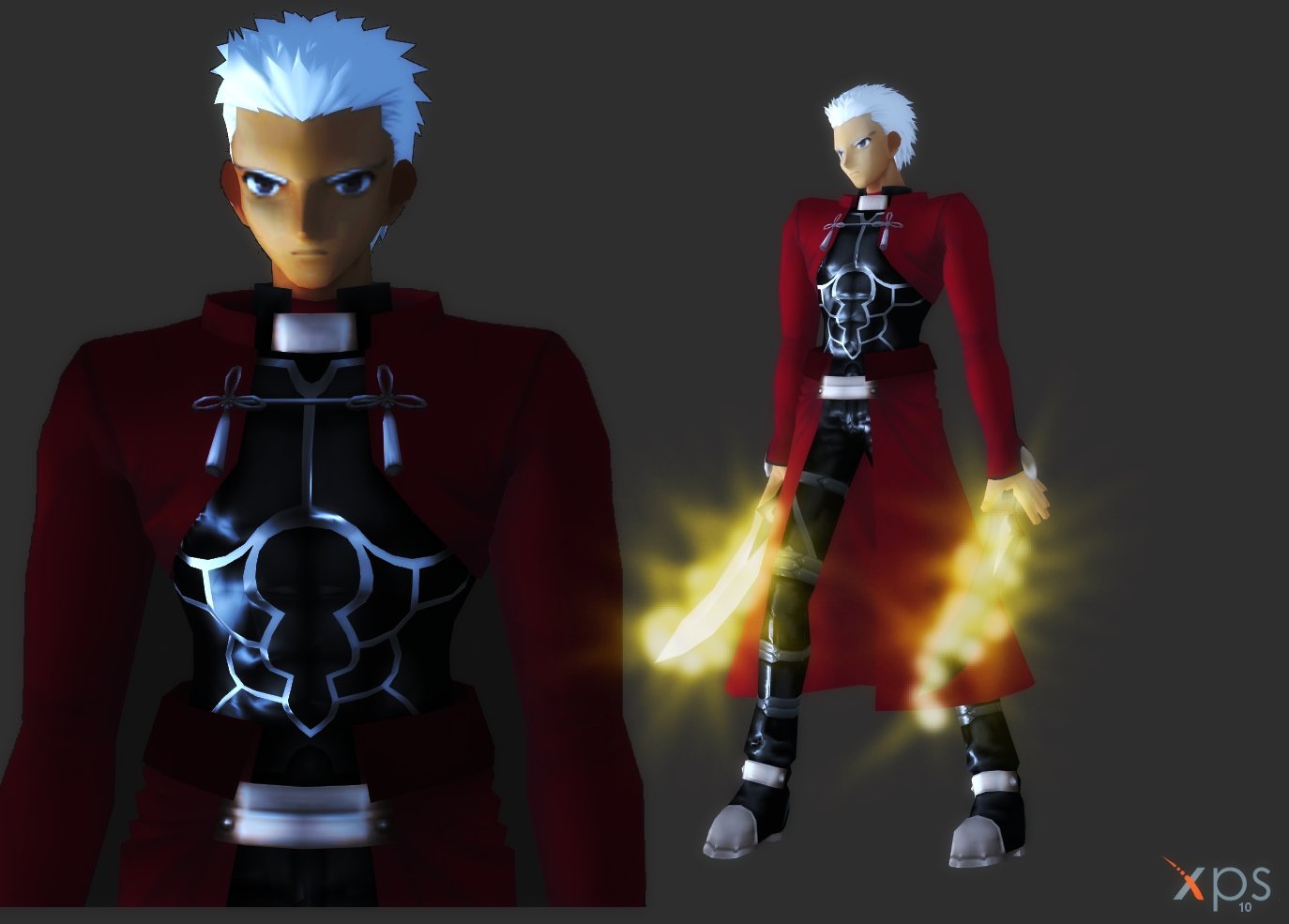 Servant Archer By Xo Bahamut Ox On Deviantart