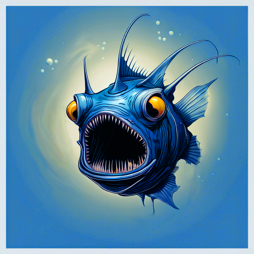 Deep Sea Fish by Mesjogge on DeviantArt
