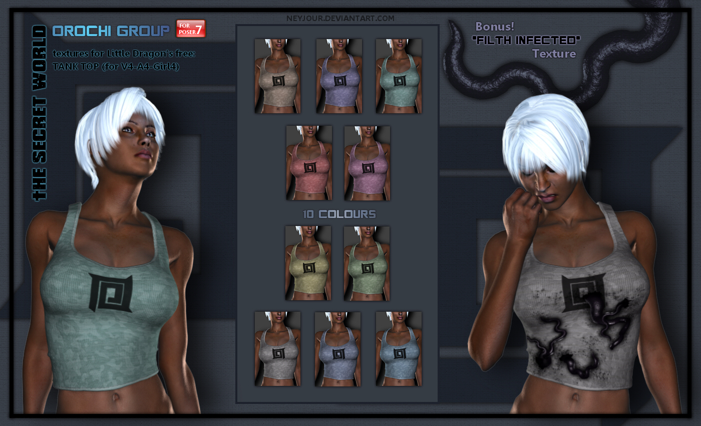 TSW Orochi Group for LD Tank Top