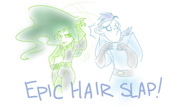EPIC HAIR SLAP!