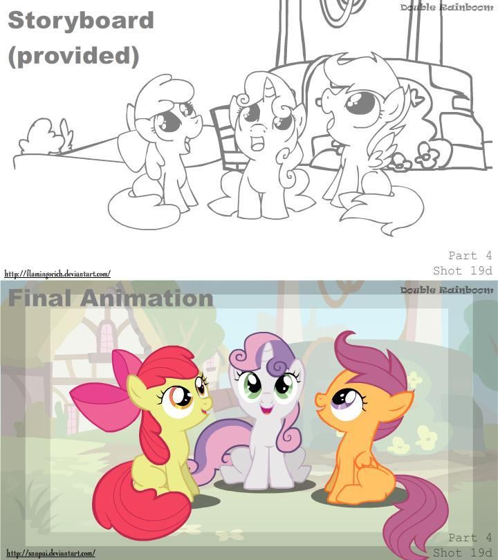 Double Rainboom Part 4 - Shot 19d and 21b by Snapai on DeviantArt