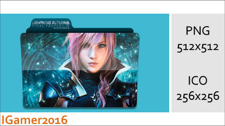 Lightning Returns - Final Fantasy XIII Folder Icon