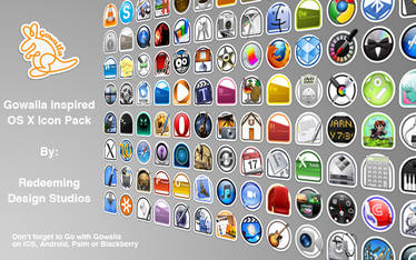 Gowalla OS X Icon Pack