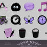 Anna Sui inspired iconset PLUS