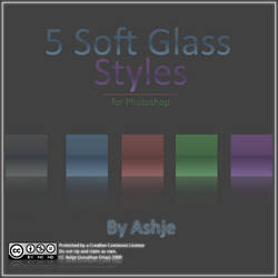 Soft Glass Photoshop Styles