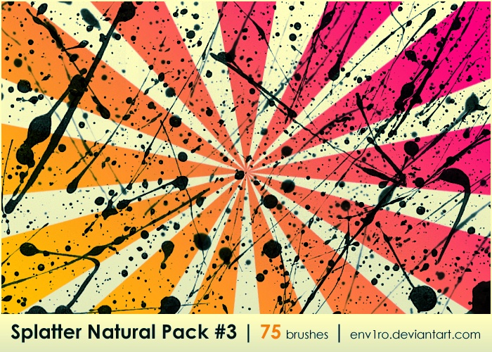 Splatter Natural Pack .3.