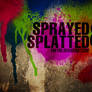 Got Sprayed Photoshop brushes