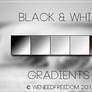 +Black and White Gradients.