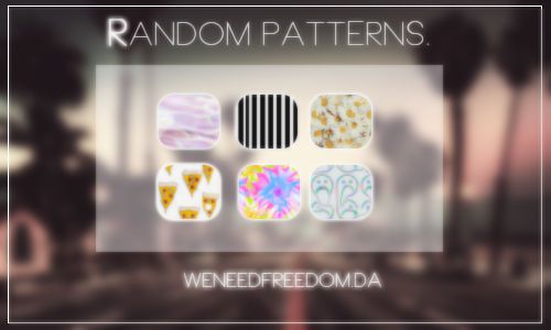 +Random Patterns {13} .pat