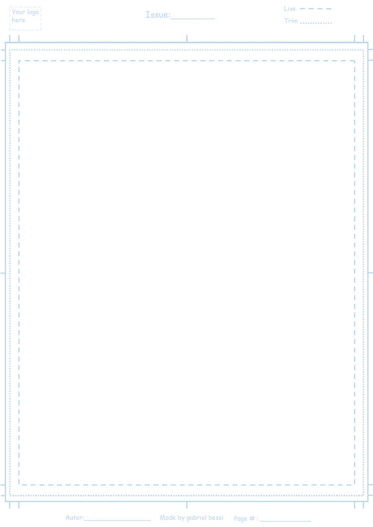 Webtoons Template A4 by GabrielBessi on DeviantArt