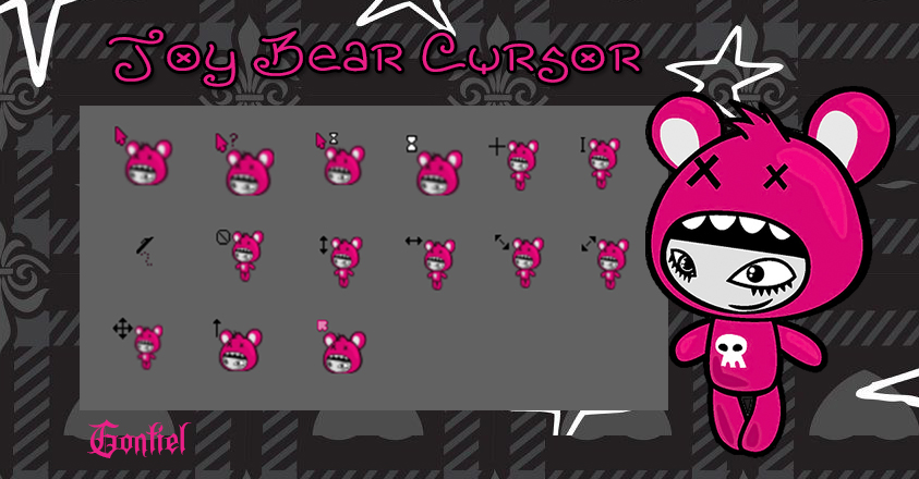 Cute Sanrio Kuromi and My Melody cursor – Custom Cursor