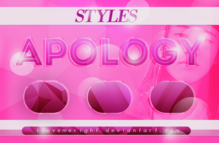 +STYLES: Apology