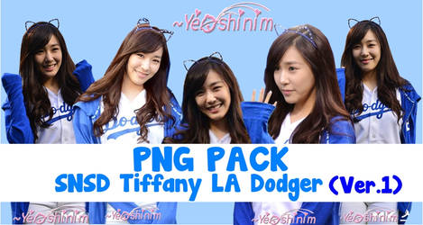 [PNG PACK] SNSD Tiffany LA Dodger