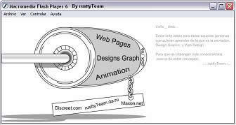 an interactive menu...