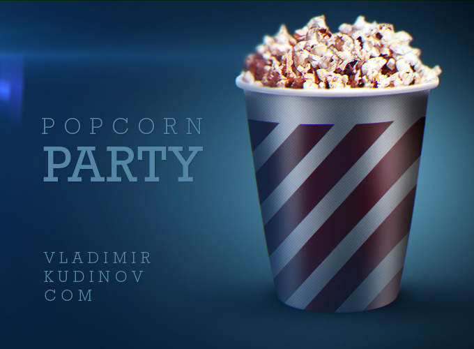 Download Popcorn Party Free Psd By Vladimirkudinov On Deviantart