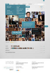 IMDB Film page concept PSD