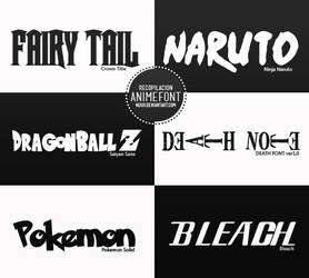 Anime Fonts
