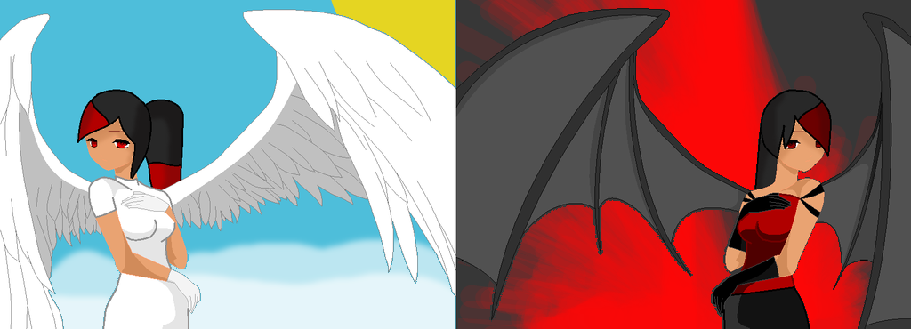 My Angle And My Devil ( remake) by tayken101 on DeviantArt