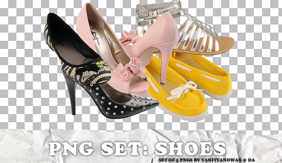 PNGS SET: Shoes