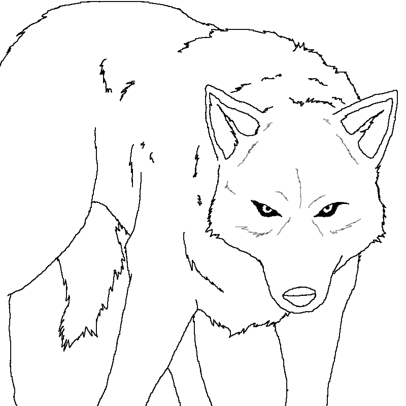 Wolf's Rain Lineart