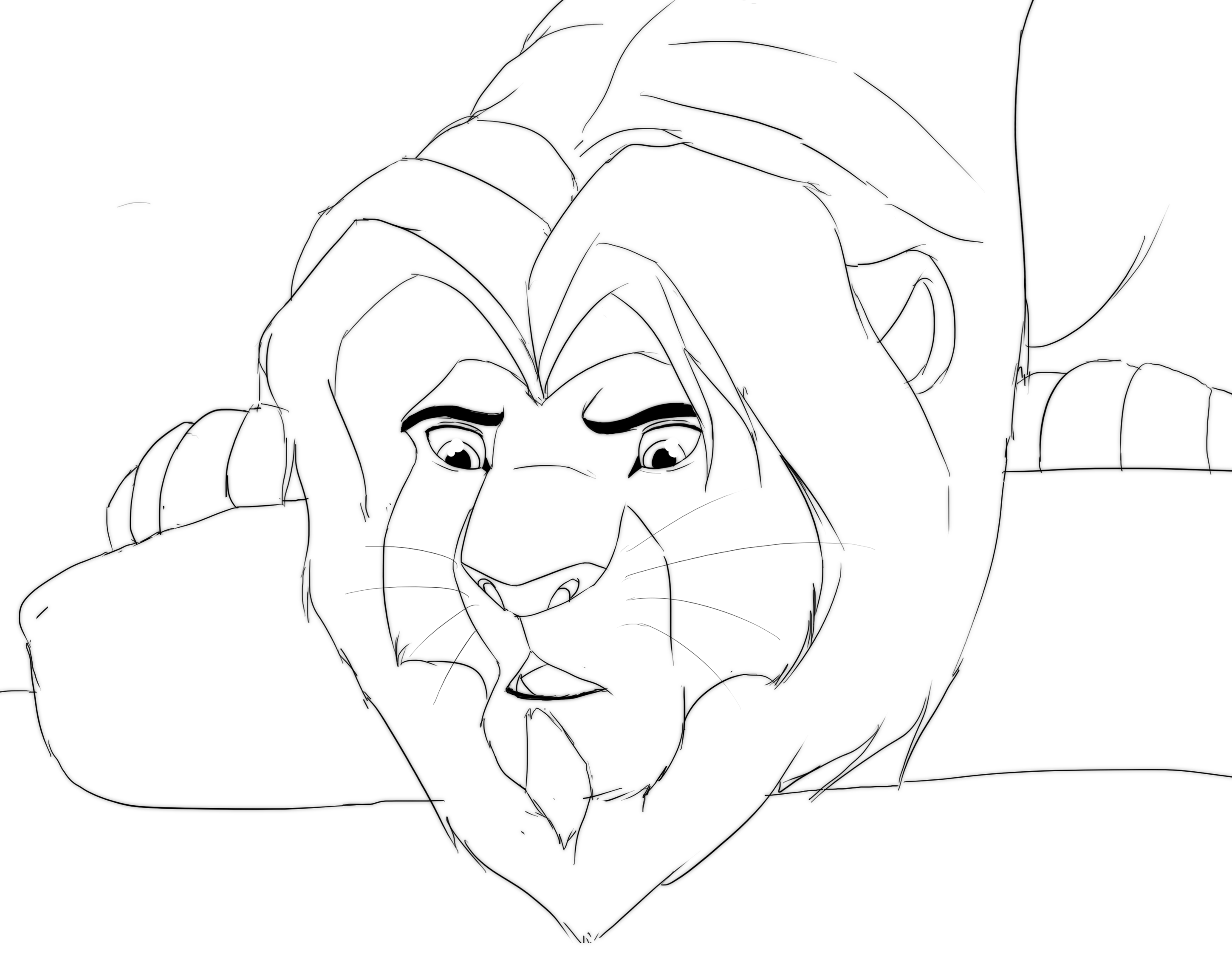 Lineart: Reflection