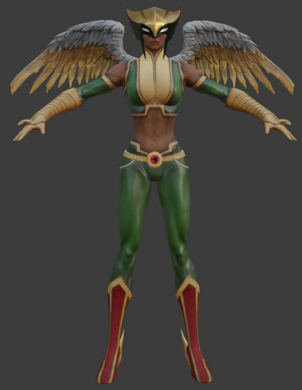 Hawk Dcuo Hawkwoman - DCUO by jokerxjester on DeviantArt