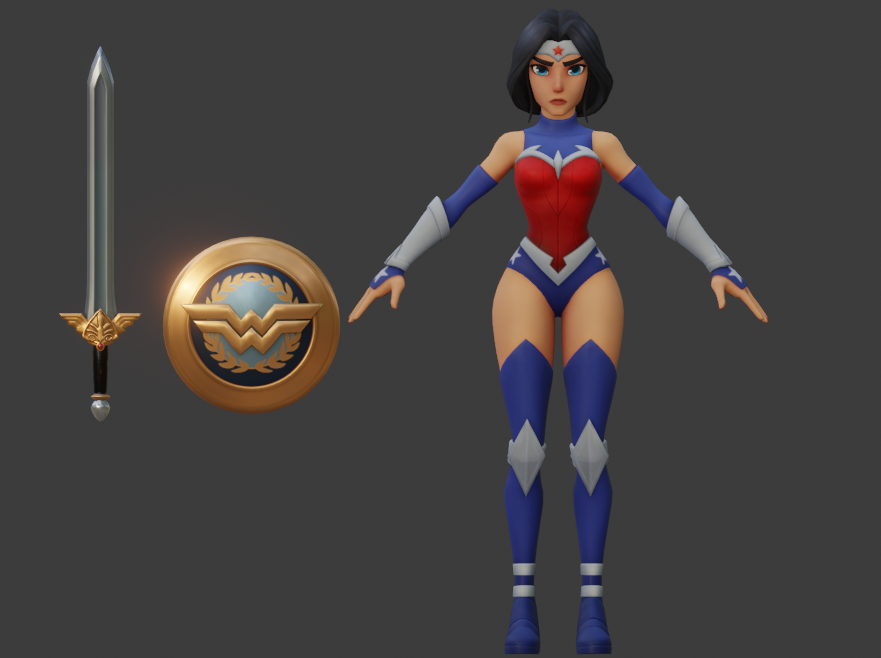 Wonder Woman Family Animated Style by Femmes-Fatales on DeviantArt