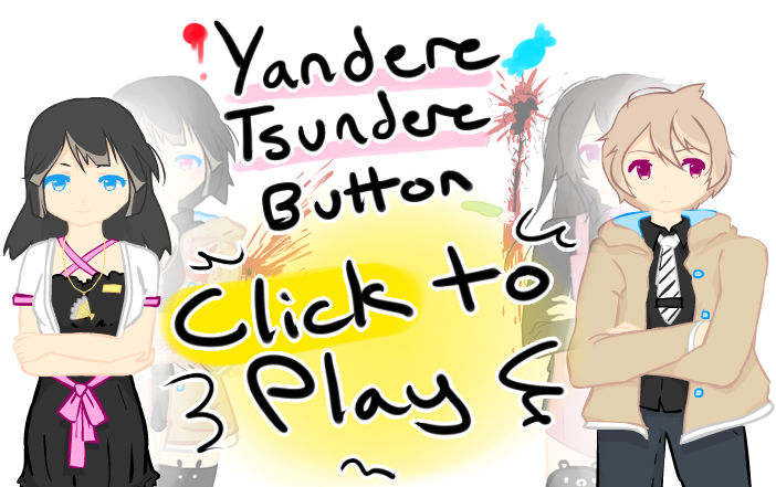 Yan Tsundere Button By Kechuppika On Deviantart