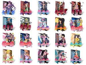 Wallpaper Explore Best Koyomimonogatari Art On Deviantart For iPhone Free