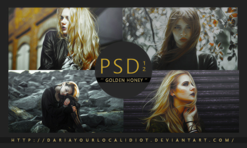 Download 12 Psd Colouring Golden Honey By Dariayourlocalidiot On Deviantart