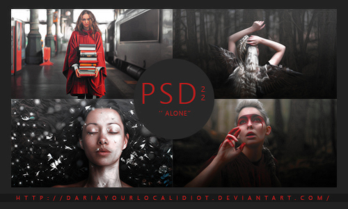 22 | PSD COLOURING | ALONE