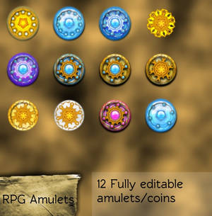 RPG Coins Set